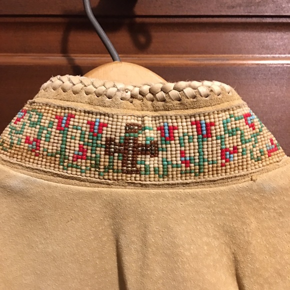 ⭐️SOLD⭐️NWOT Renegade by Ren Ellis Suede Leather Fringe Jacket Size 10 - Picture 4 of 8